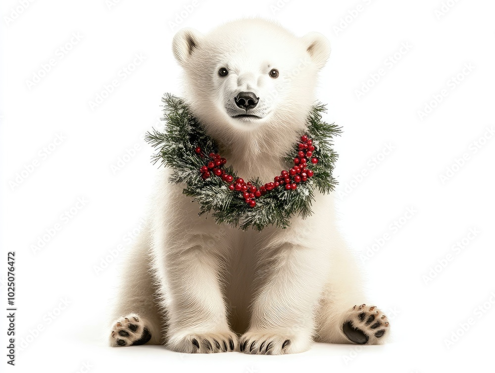Obraz premium polar bear cub
