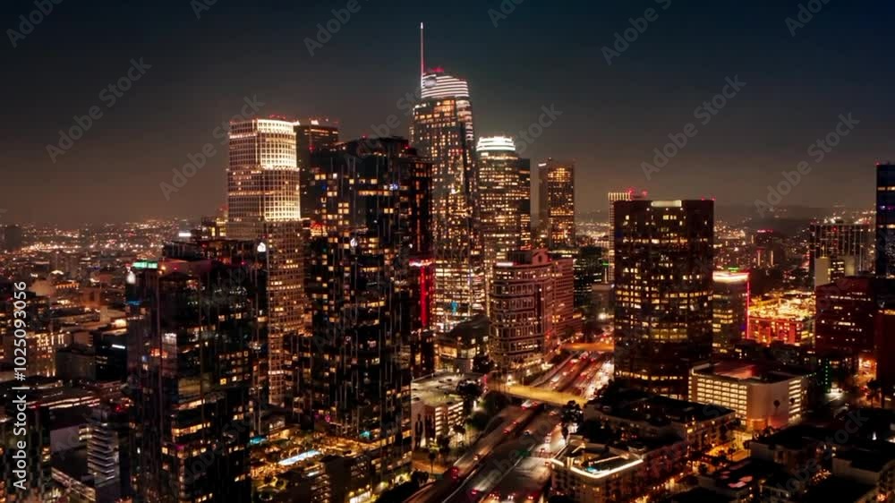 4k Video New York skyline landmarks skyscrapers. Travel to America. New York USA. View of Manhattan in New York. New York City USA midtown Manhattan financial district skyline. NYC from drone. NYC	