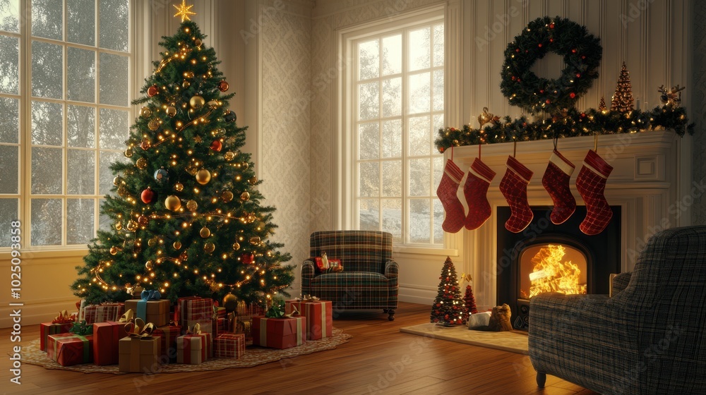 The Cozy Christmas Living Room The Cozy Christmas Living Room
