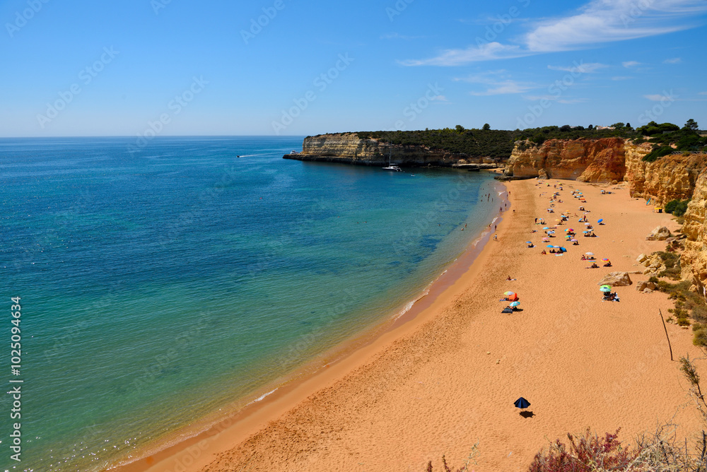 Fototapeta premium praia nova beach Porches algarve portugal
