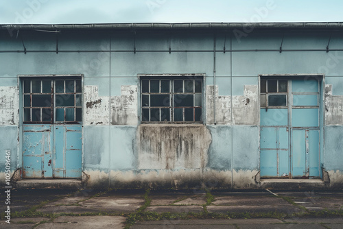 Functional layout in modern military barracks photo