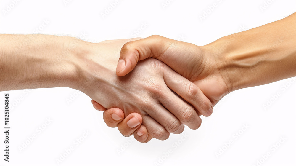 Giving a helping hand isolated on pink background, female hand Giving a helping hand isolated on pink background, female hand