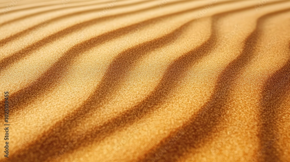 A lone sand ripple pattern on a flat desert surface, with the subtle texture and shadows providing minimalist detail A lone sand ripple pattern on a flat desert surface, with the subtle texture and shadows providing minimalist detail