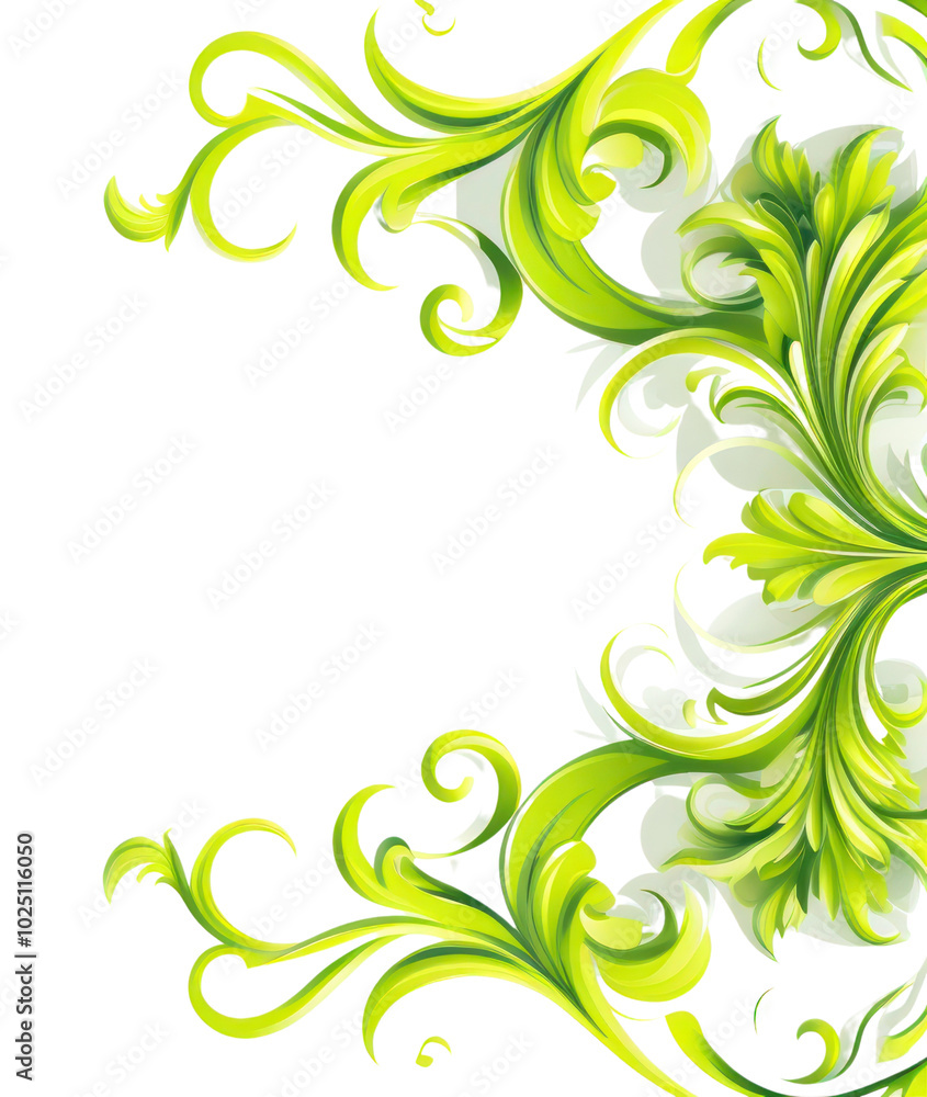 PNG Modern elegant ornament frame green backgrounds graphics. PNG Modern elegant ornament frame green backgrounds graphics.