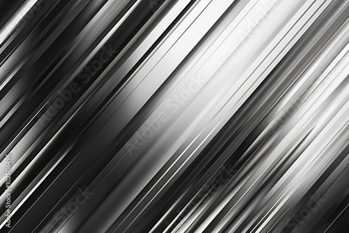 Abstract Black and White Diagonal Lines