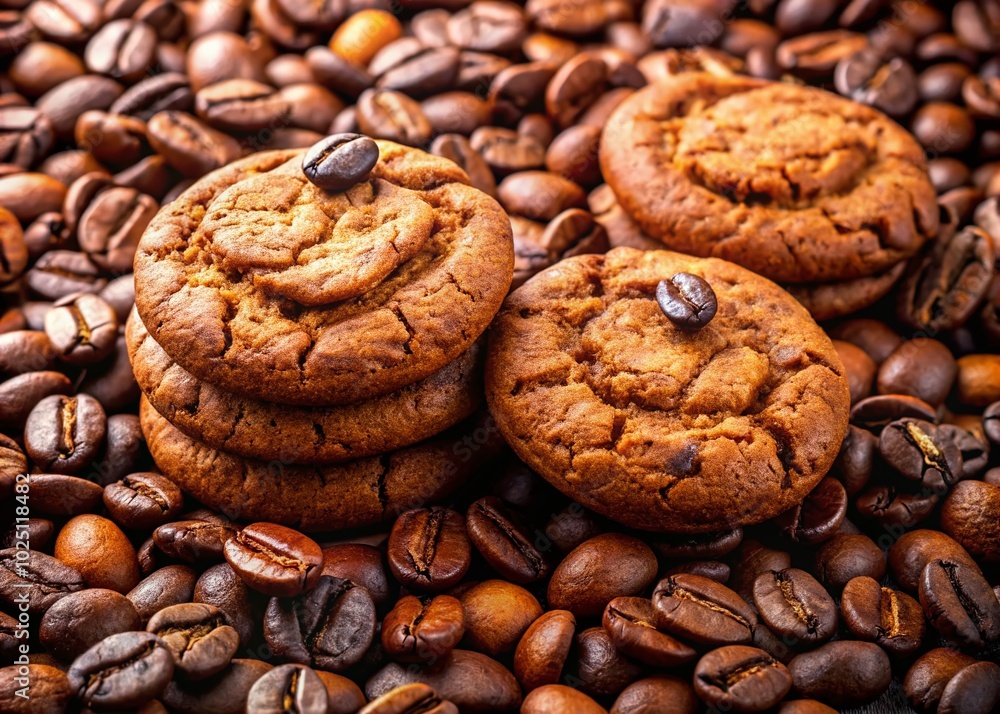 Delicious Coffee Cookies: Perfect Treats for Coffee Lovers and Snack Time with Rich Flavor and Irresistible Crunchiness Delicious Coffee Cookies: Perfect Treats for Coffee Lovers and Snack Time with Rich Flavor and Irresistible Crunchiness