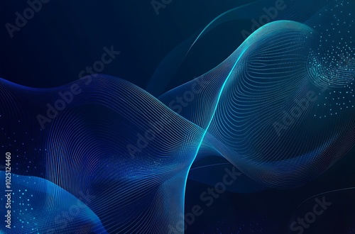 Vibrant pink and purple wave design for modern aesthetic presentation materials.