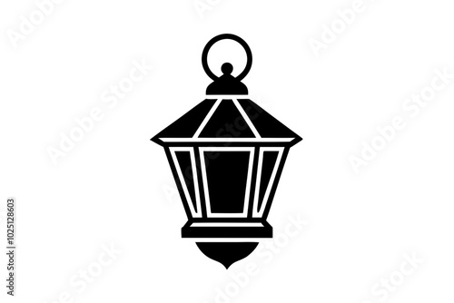 street lamp vector