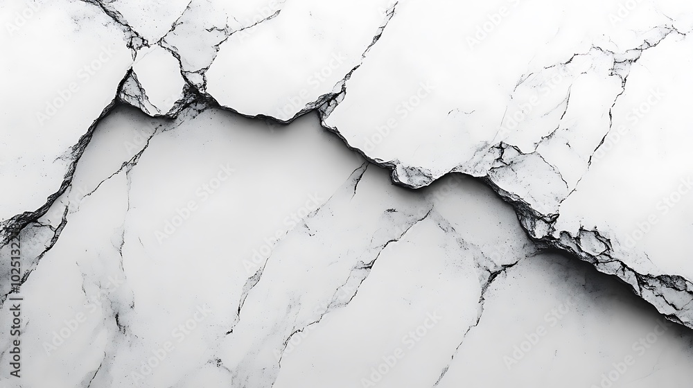 Obraz premium A minimalist white marble background image