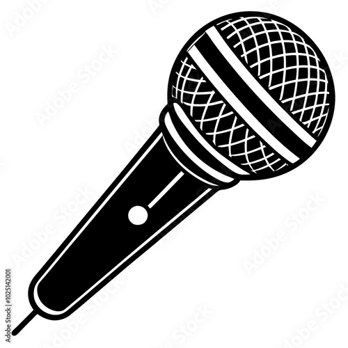 microphone vector illustration