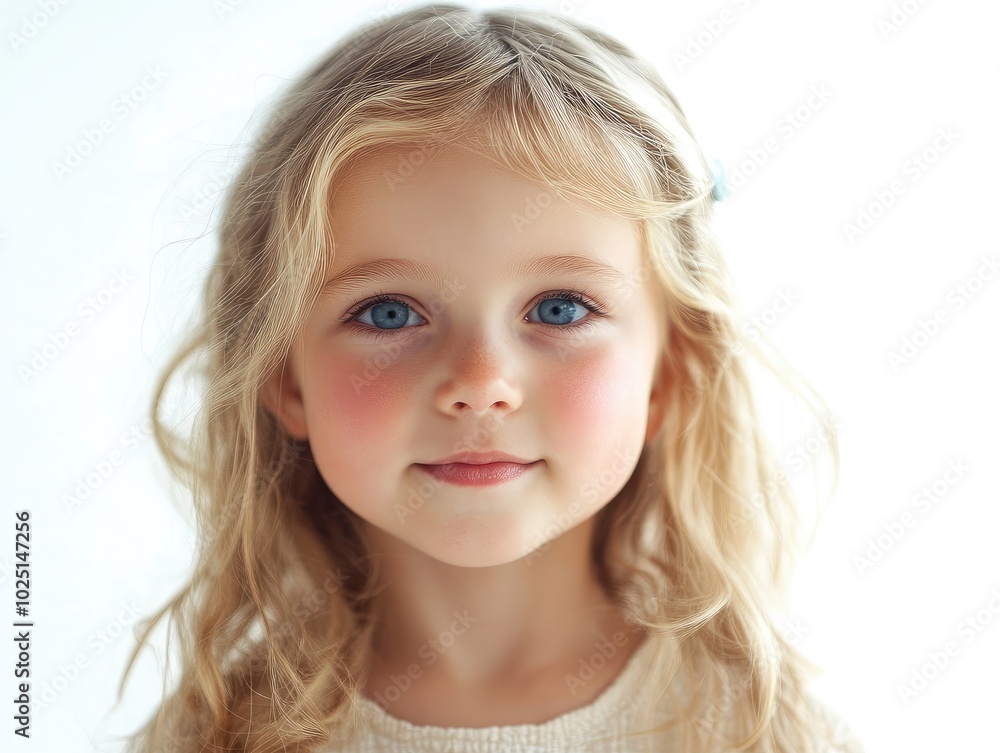 portrait of a little girl portrait of a little girl