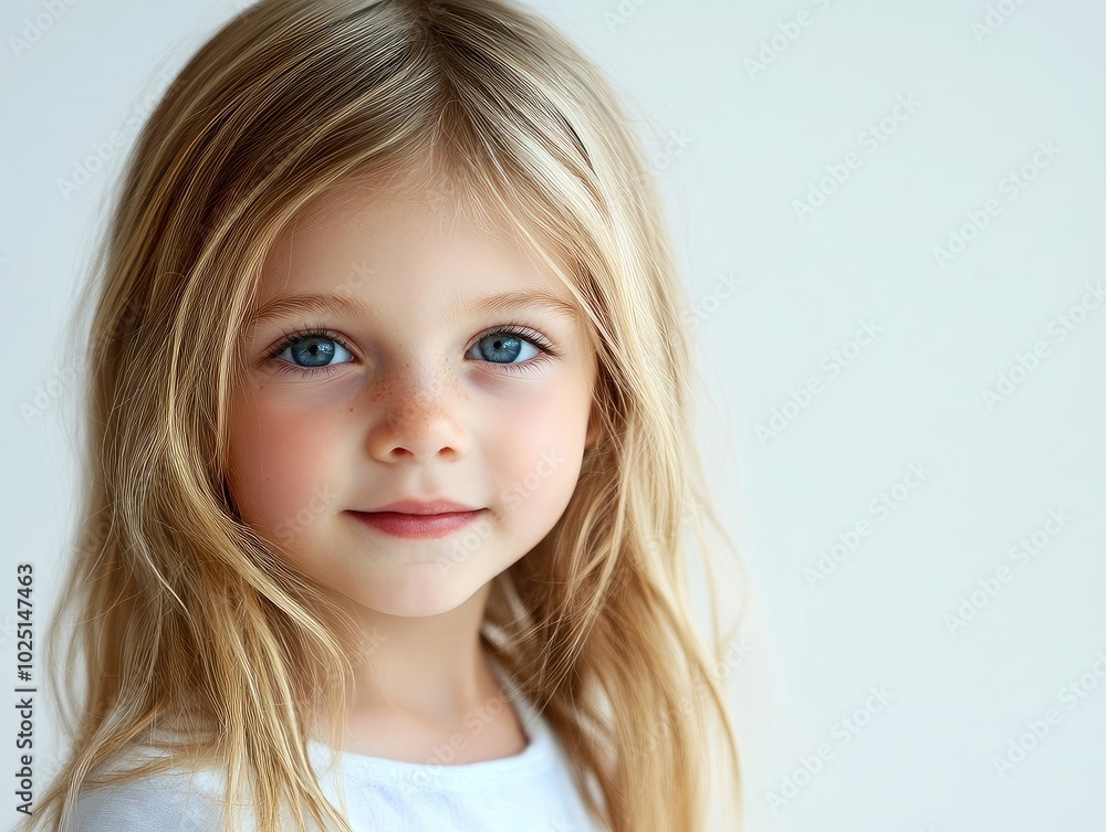 portrait of a little girl portrait of a little girl