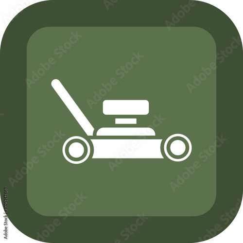 Lawnmower Icon Design