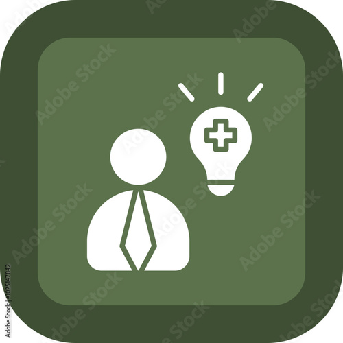 Positive Thinking Icon Design