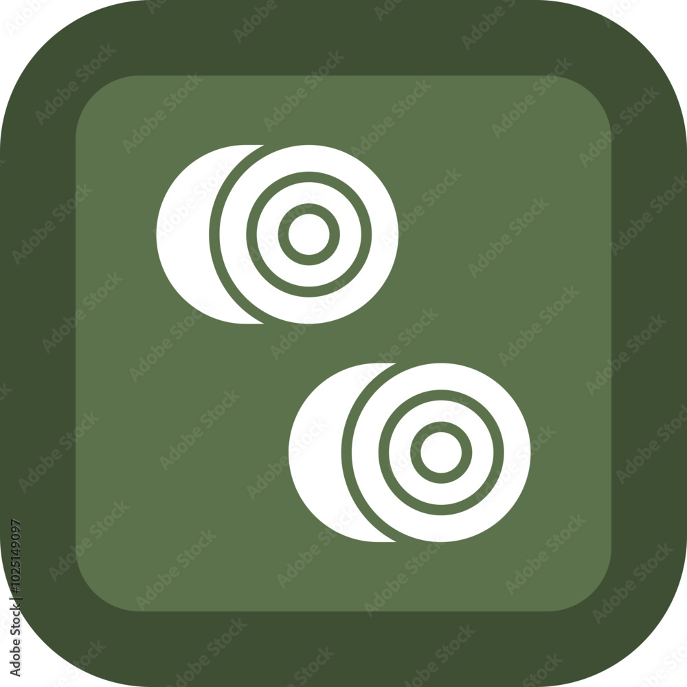 Hay Bale Icon Design Hay Bale Icon Design