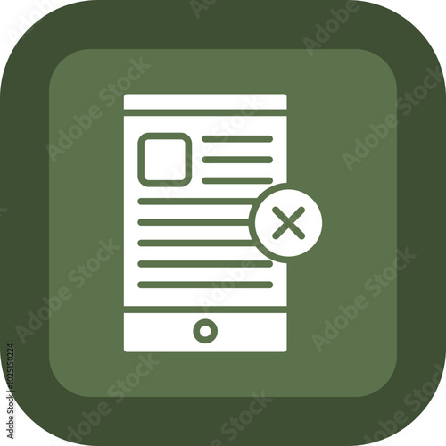 Fake News Icon Design