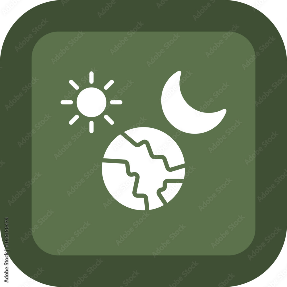 Day And Night Icon Design
