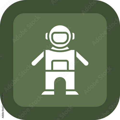 Space Suit Icon Design