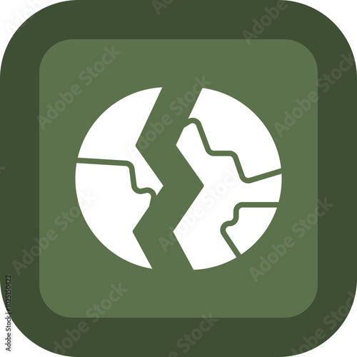 Destroyed Icon Design