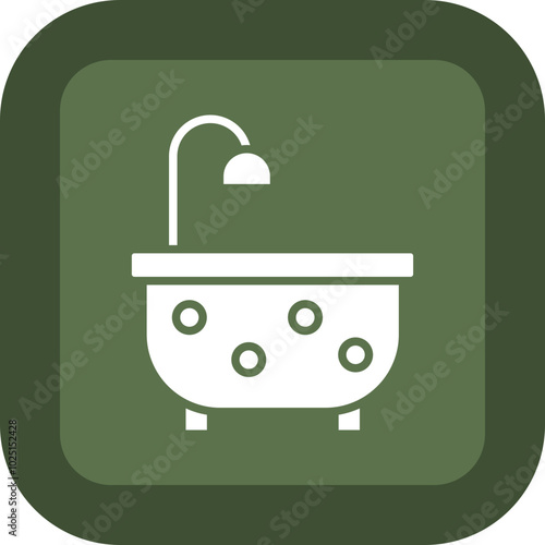 Bathtub Icon Design