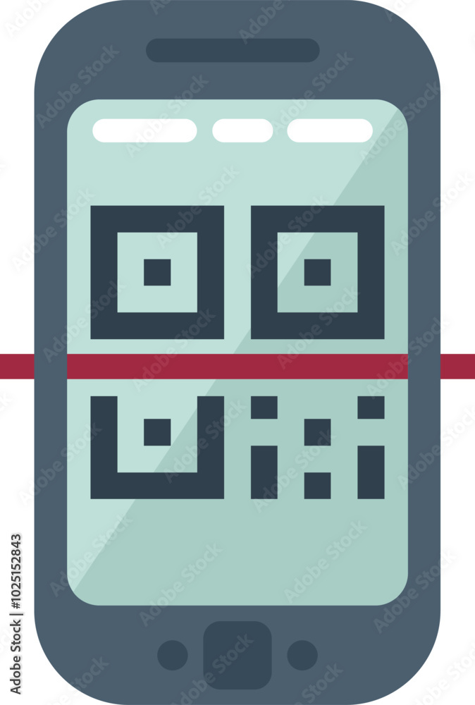 Smartphone is scanning a qr code displayed on a screen for making a secure online payment Smartphone is scanning a qr code displayed on a screen for making a secure online payment