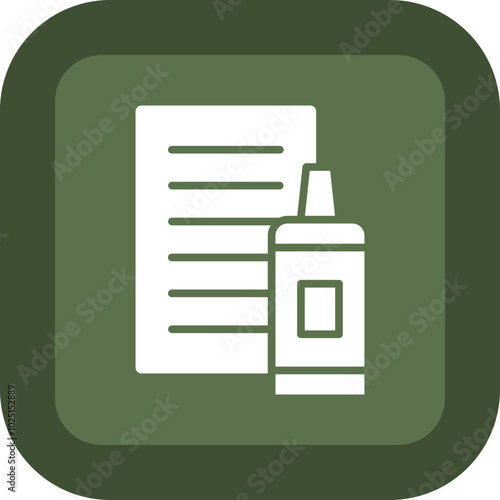 Slika na platnu Corrector Icon Design