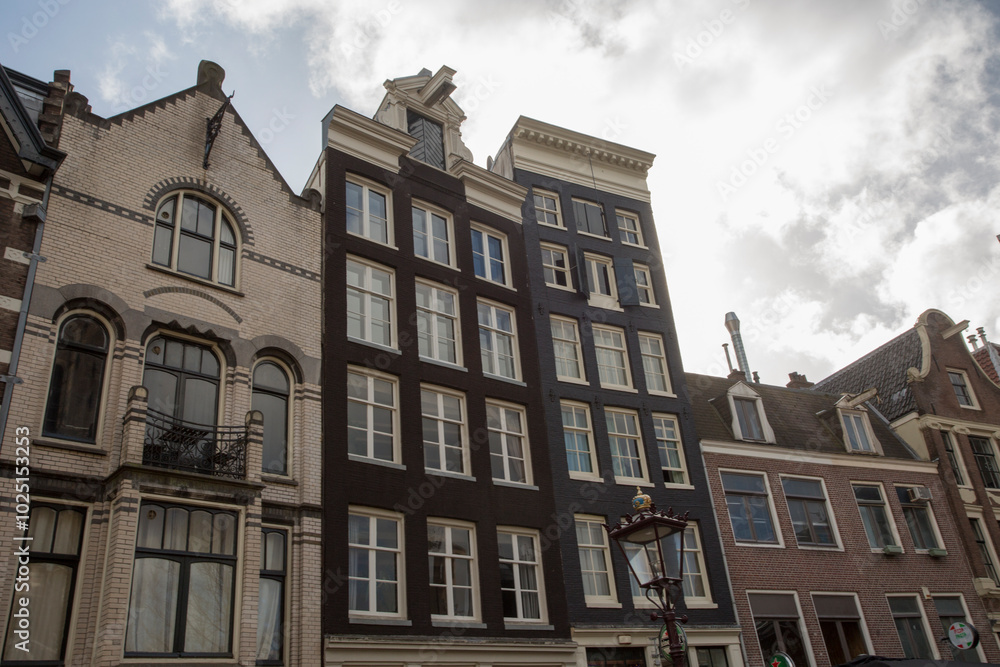 Fototapeta premium Amsterdam Old Houses