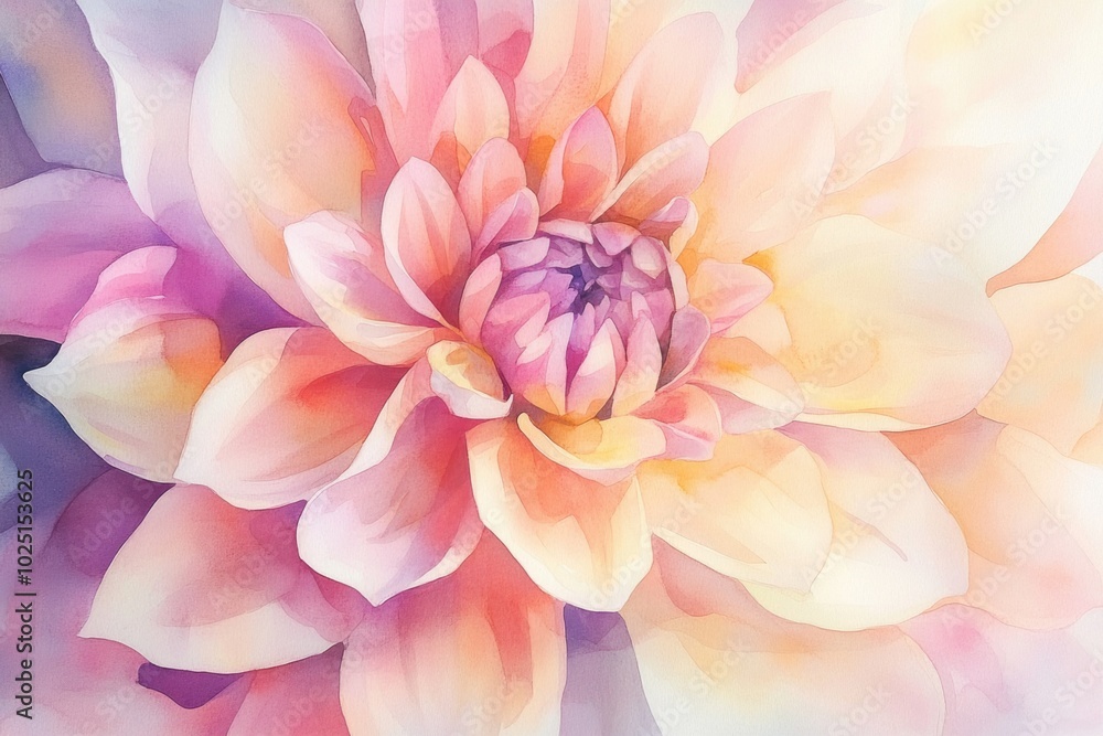 Fototapeta premium Close-up shot of a flower with a bright pink center, perfect for illustrations and designs
