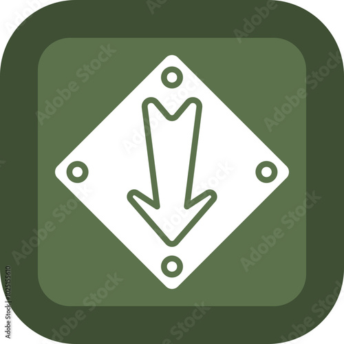 Down Arrow Icon Design