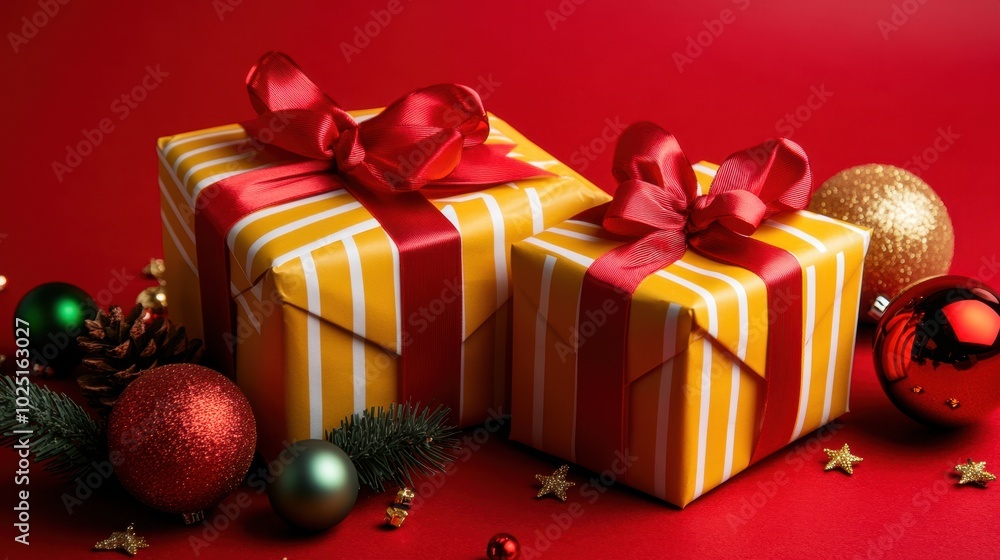 The Colorful Holiday Gift Boxes The Colorful Holiday Gift Boxes