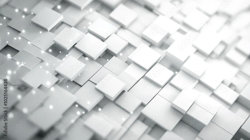 Subtle Geometric Abstraction Background in White, a minimalist design with a modern feel, featuring white squares and subtle lighting, symbolizing simplicity, structure, technology, and growth. Subtle Geometric Abstraction Background in White, a minimalist design with a modern feel, featuring white squares and subtle lighting, symbolizing simplicity, structure, technology, and growth.