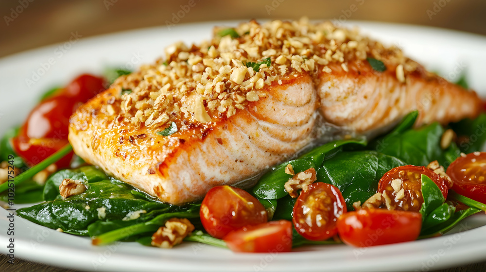grilled salmon with vegetables grilled salmon with vegetables