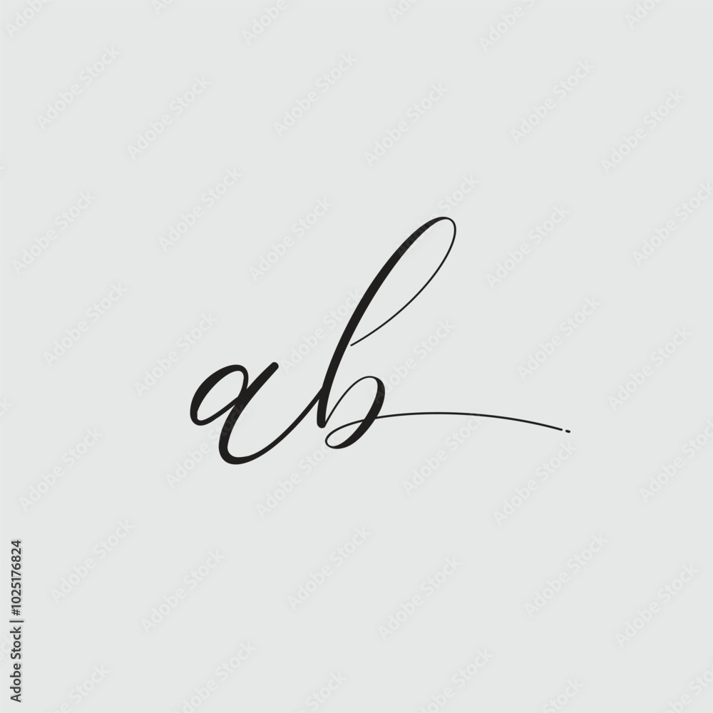ab letter logo, a letter logo, b letter logo, minimal, modern, vector ab letter logo, a letter logo, b letter logo, minimal, modern, vector