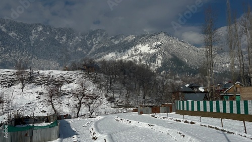 kashmir snow Winter Wonderland photo