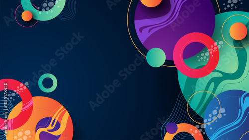 abstract background with colorful and creative design