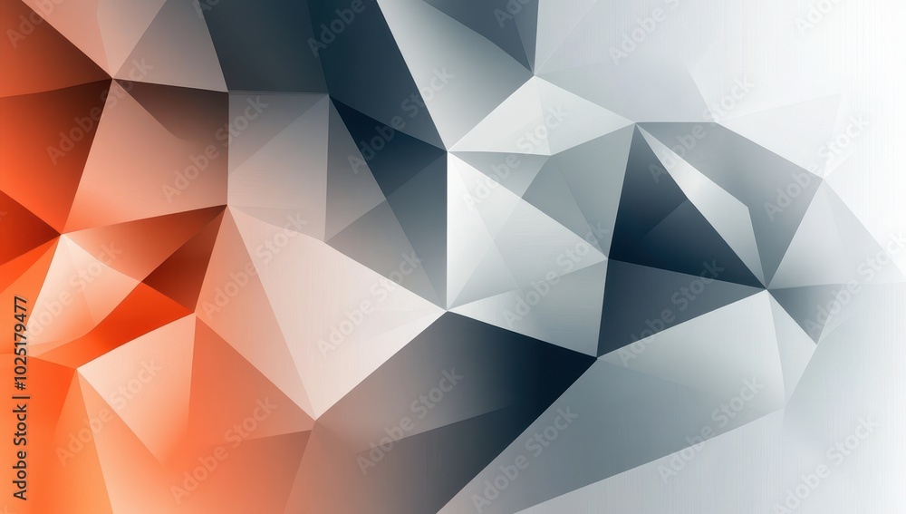 Abstract background with geometric shapes and gradient colors, light orange and dark gray, triangle shapes, blurred edges, high resolution, modern design vector illustration Abstract background with geometric shapes and gradient colors, light orange and dark gray, triangle shapes, blurred edges, high resolution, modern design vector illustration