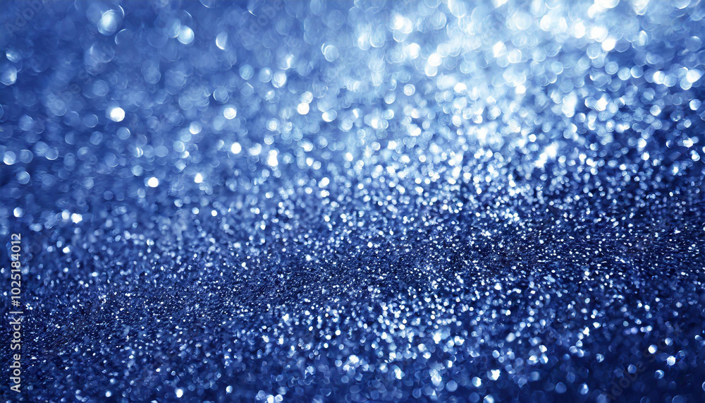 Sparkling blue glitter on a textured surface creating a dazzling effect for creative backgrounds and designs Sparkling blue glitter on a textured surface creating a dazzling effect for creative backgrounds and designs
