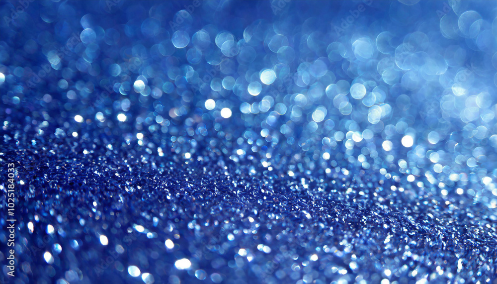 Sparkling blue glitter creating a mesmerizing texture under bright lights during a festive celebration Sparkling blue glitter creating a mesmerizing texture under bright lights during a festive celebration