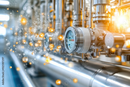 A Close-Up View Of A Hydrog...