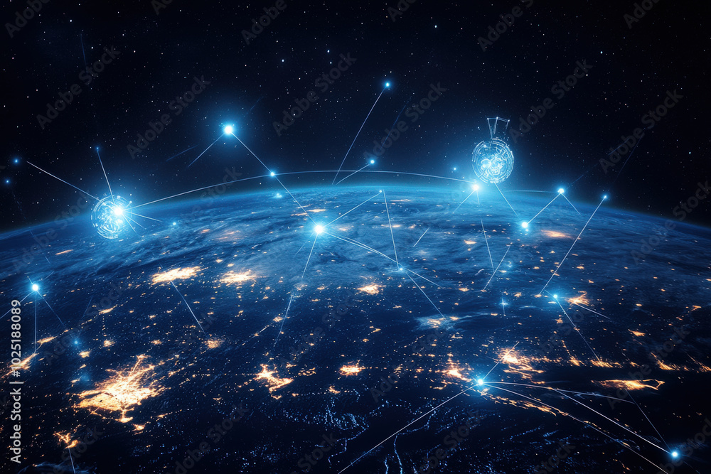 Global Digital Connectivity Concept Global Digital Connectivity Concept
