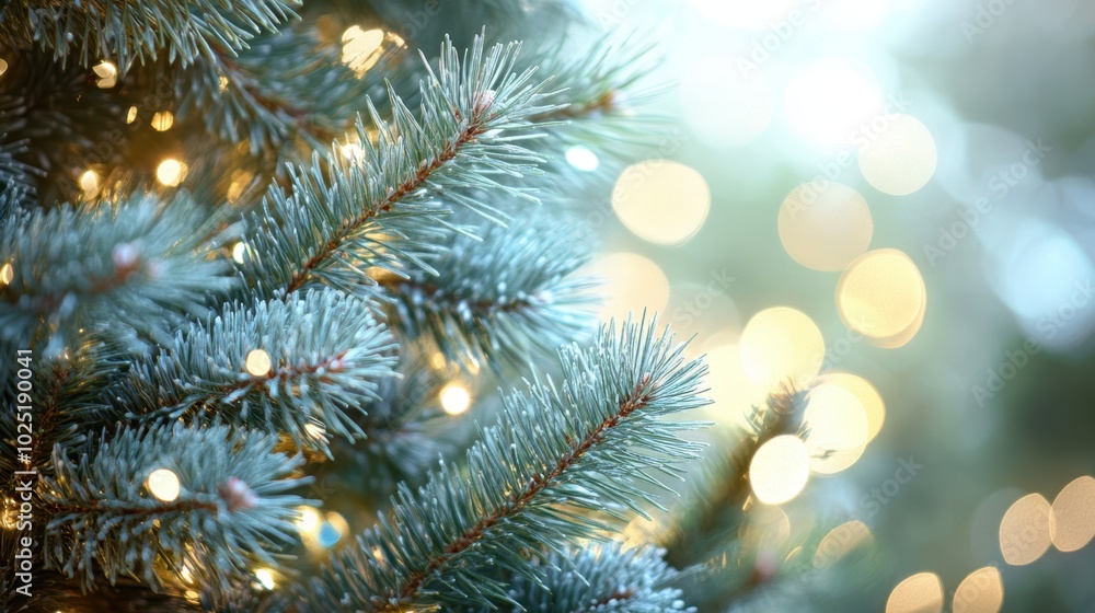 The Christmas Tree Bright Lights The Christmas Tree Bright Lights