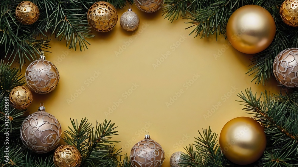 Free Photo christmas wreath with bells and ribbon greeting card Christmas border with copy space festive background Free Photo christmas wreath with bells and ribbon greeting card Christmas border with copy space festive background