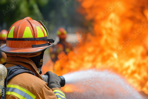 Firefighters Conducting A T...