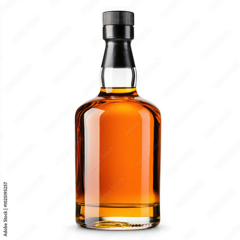 Whisky Bottle Isolated Whisky Bottle Isolated