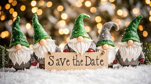 The Gnomes Save the Date