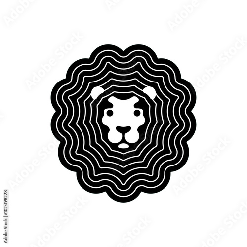 Lion icon sign. Leo symbol