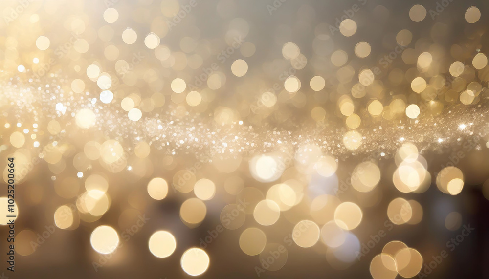 Sparkling golden bokeh lights create a warm and festive atmosphere during a nighttime celebration or special event Sparkling golden bokeh lights create a warm and festive atmosphere during a nighttime celebration or special event