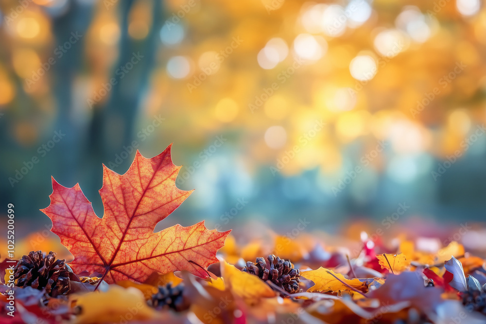 Autumn Leaves on Ground Autumn Leaves on Ground