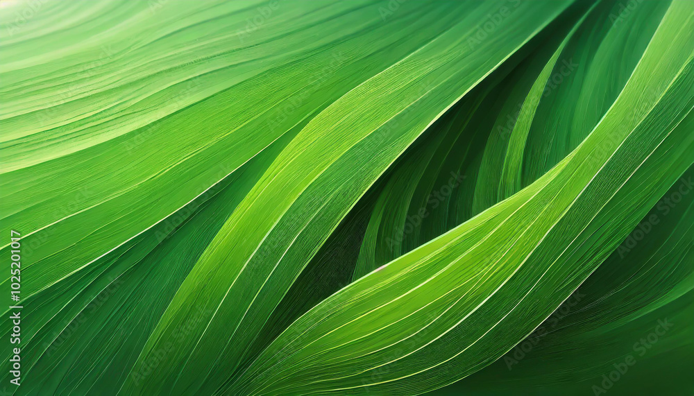 Vibrant green leaves showcase intricate patterns and textures in natural sunlight during a serene garden setting Vibrant green leaves showcase intricate patterns and textures in natural sunlight during a serene garden setting