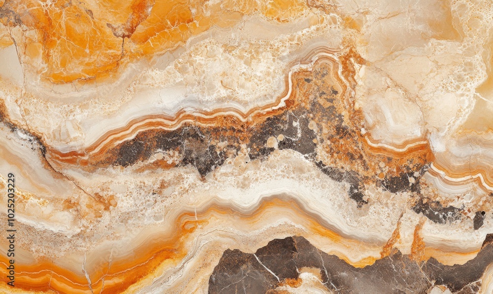 Abstract warm-toned marble texture with fluid patterns Abstract warm-toned marble texture with fluid patterns